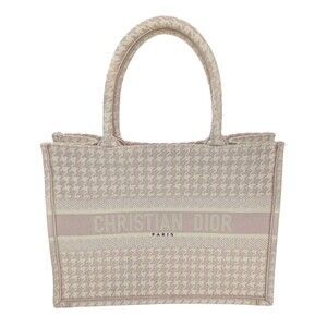 Christian Dior Book Tote Bag Pink